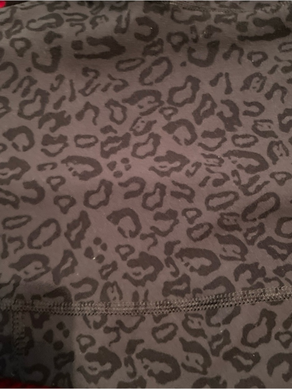 RBX Black Leopard Print Leggings - Picture 4 of 6
